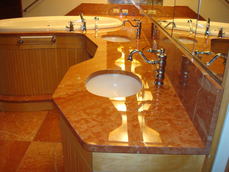 Natural Stone Countertops Restoration Zig's Stone and Tile Services